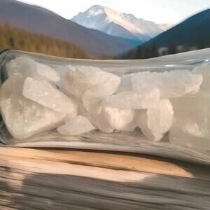 4x PACKS Himalayan Rock Salt CRYSTALS FOR Grators & Grinder REFILL PACKs, White